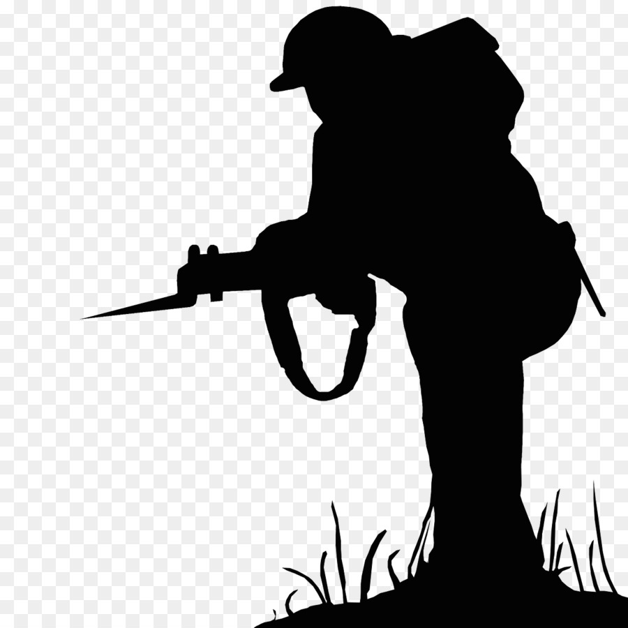 Free Ww1 Soldiers Silhouette, Download Free Ww1 Soldiers Silhouette png ...