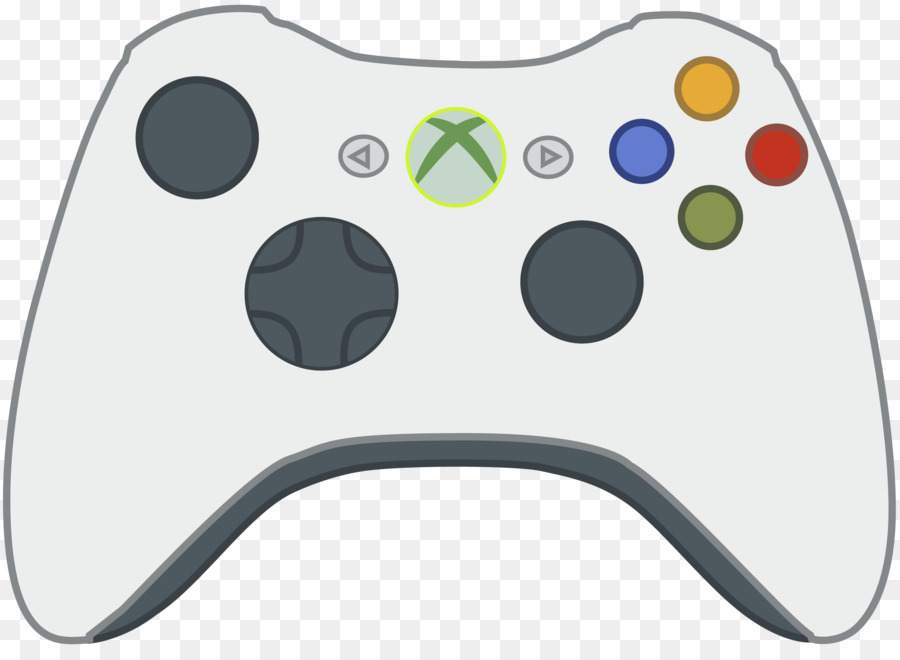 Black Xbox 360 controller Joystick Game controller - Xbox Controller PNG Pic png download - 900*649 - Free Transparent Black png Download.
