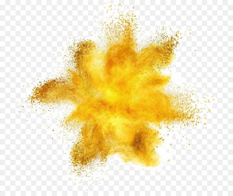 Yellow Dust explosion Stock photography Color - explosion png download - 768*744 - Free Transparent Yellow png Download.