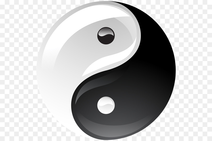 Paper Clip art - yin yang png download - 600*600 - Free Transparent Paper png Download.