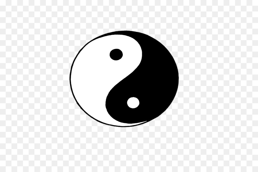 Silhouette Clip art - yin yang fish png download - 600*600 - Free Transparent Silhouette png Download.