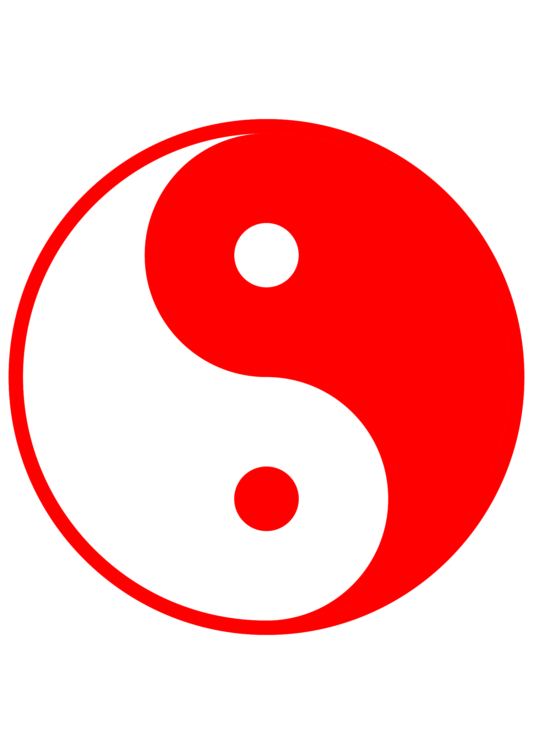 Тай Цзи символ. Китайская Монада Инь-Янь.