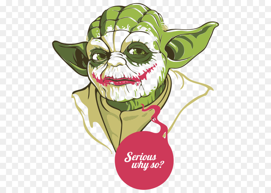 Yoda Joker Luke Skywalker T-shirt Anakin Skywalker - joker png download - 640*640 - Free Transparent Yoda png Download.