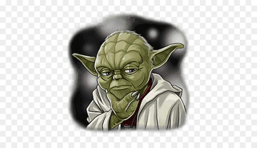 Yoda Telegram Sticker Star Wars The Walt Disney Company (Japan) - Master Of None png download - 512*512 - Free Transparent Yoda png Download.