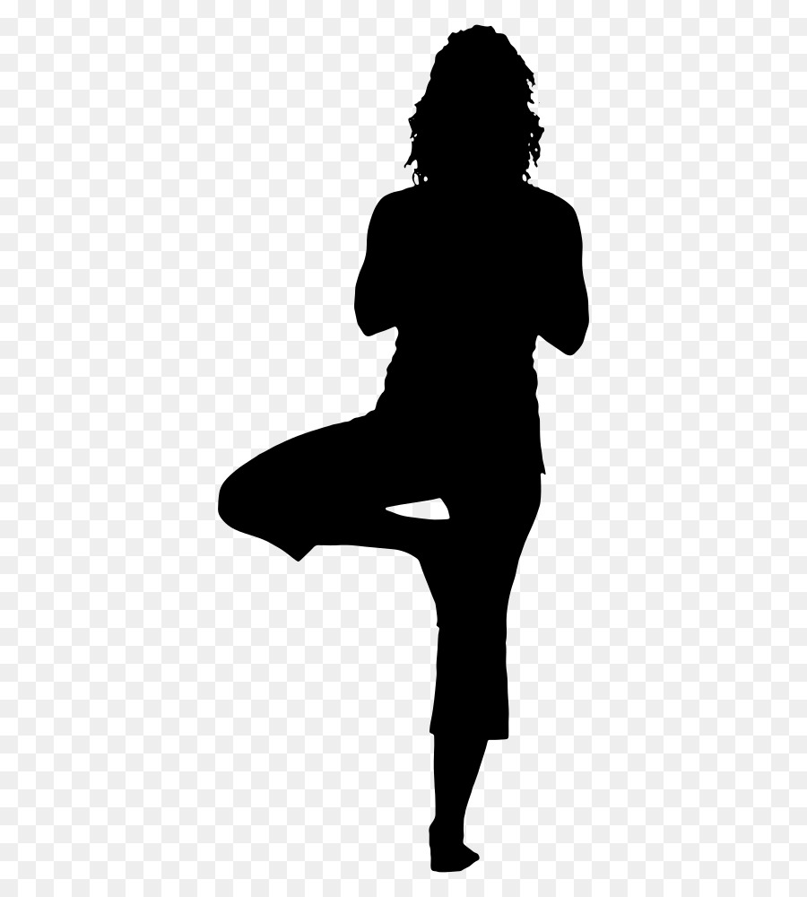 Yoga Silhouette Clip art - yoga Woman png download - 438*1000 - Free Transparent Yoga png Download.