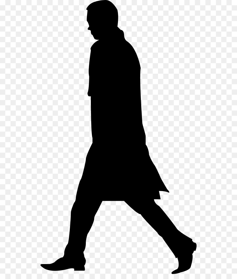 Silhouette Person Clip art - Running Woman png download - 361*800 ...