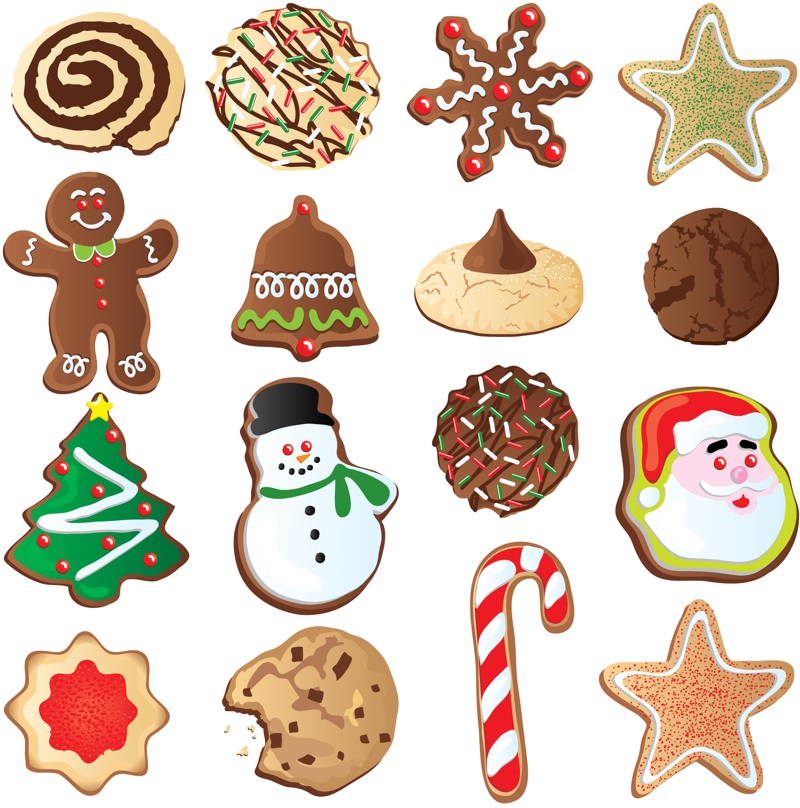 Christmas cookies clipart baking holiday graphic -  Portugal