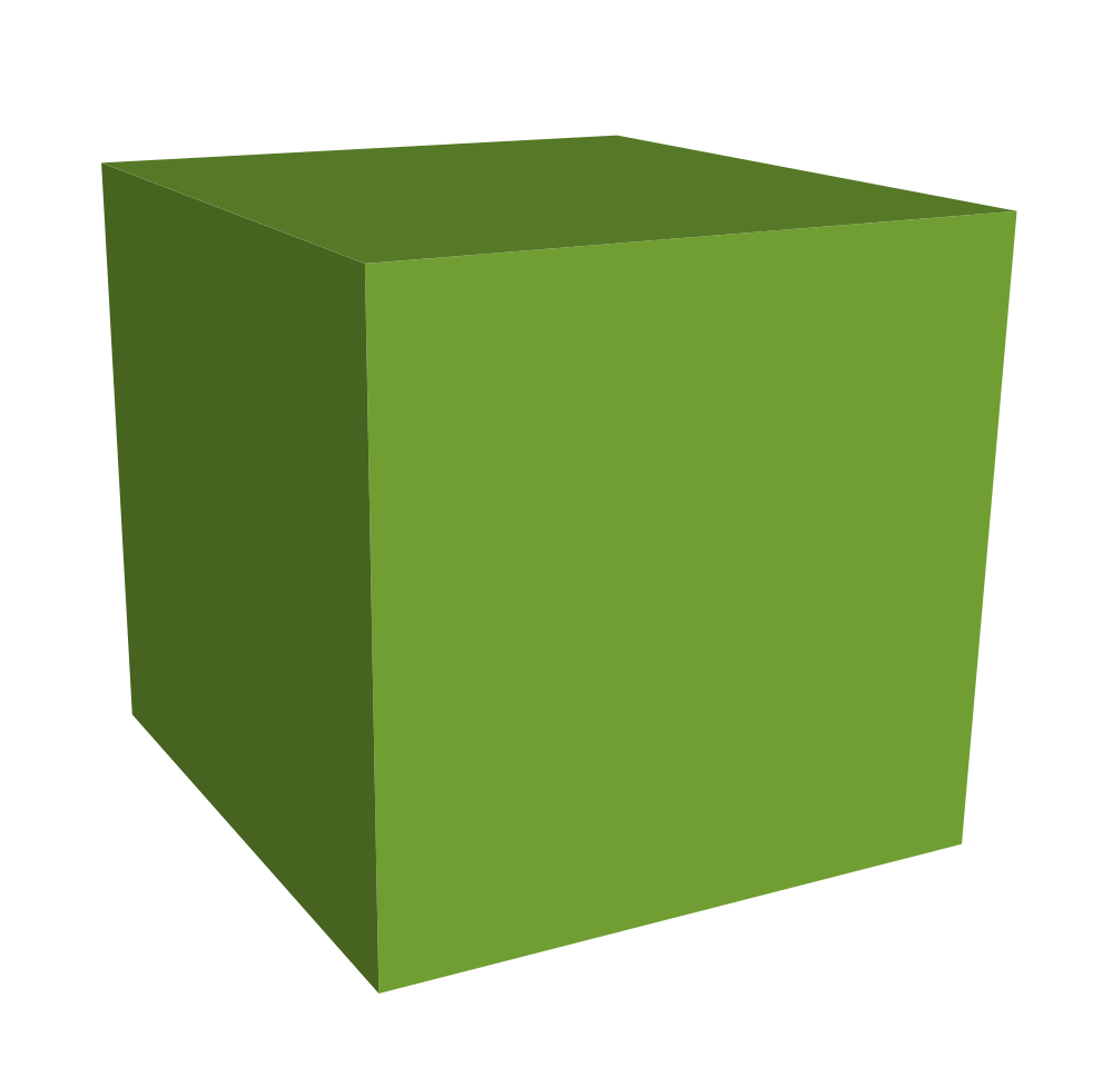 Cube 3d Clipart 