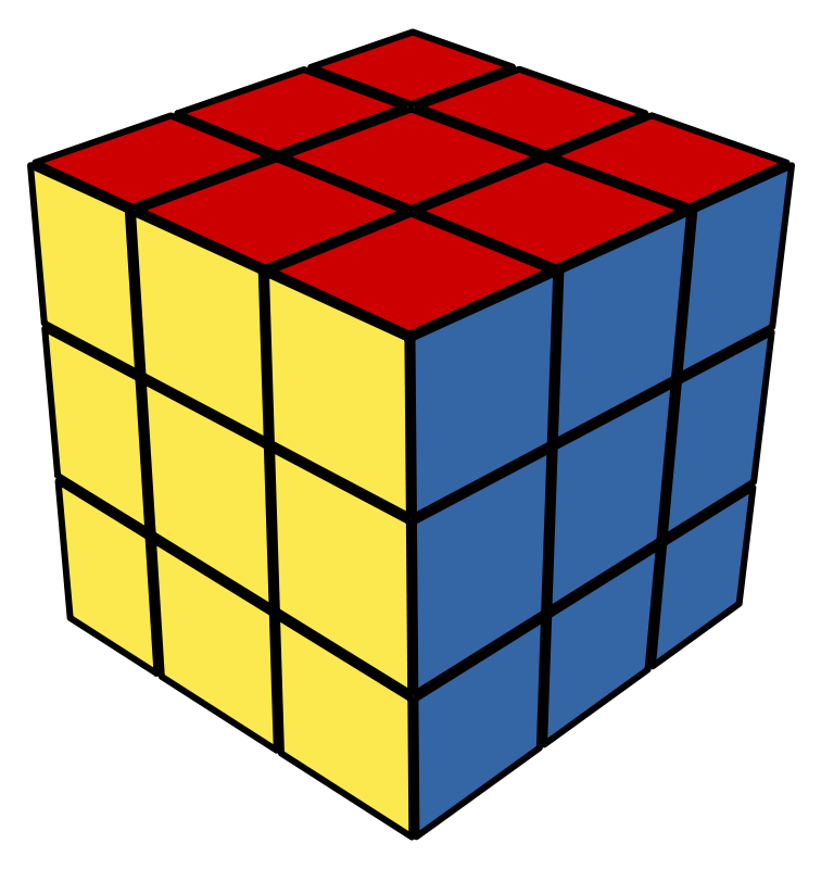 Cube Shape Clipart 
