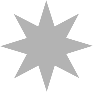Silver Star Clipart 