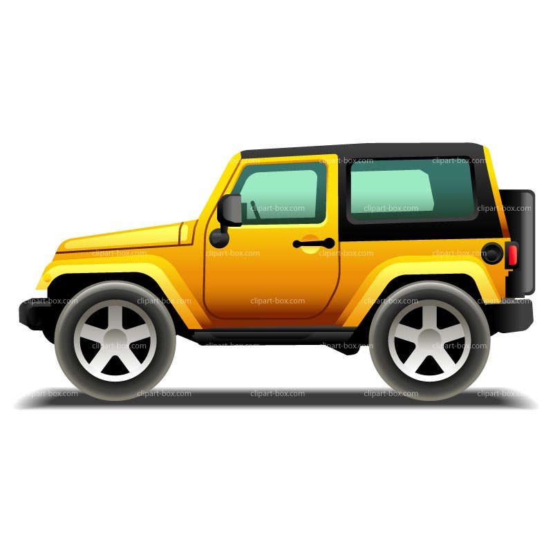 jeep wrangler cartoon icon