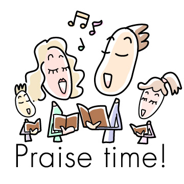 Praising cliparts 
