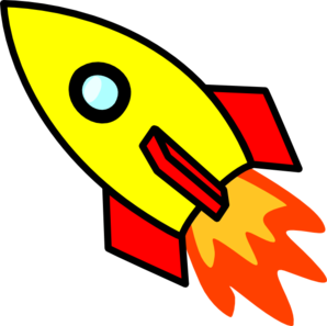 Rocket clipart black and white free clipart image 2 