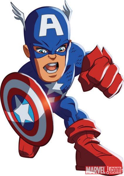 individual super hero clip art