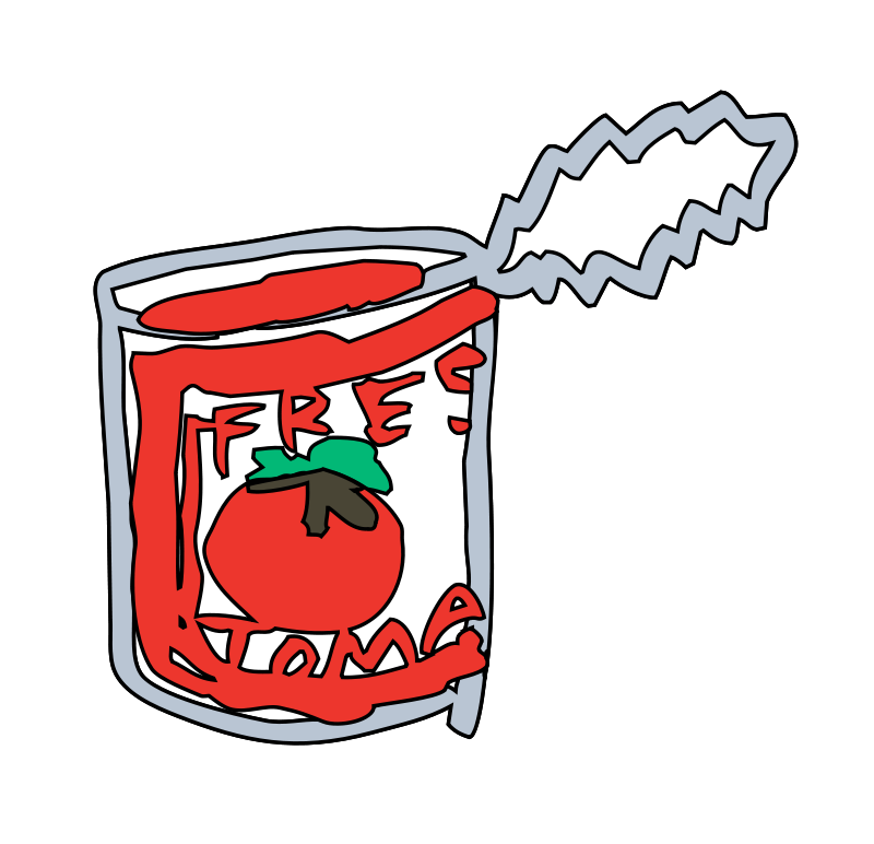 Tin Can Cliparts