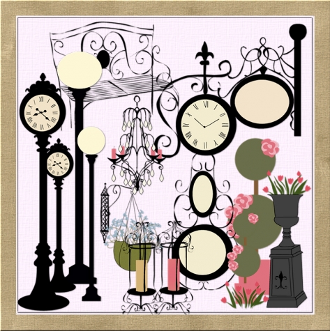 Unique Boutique Cliparts