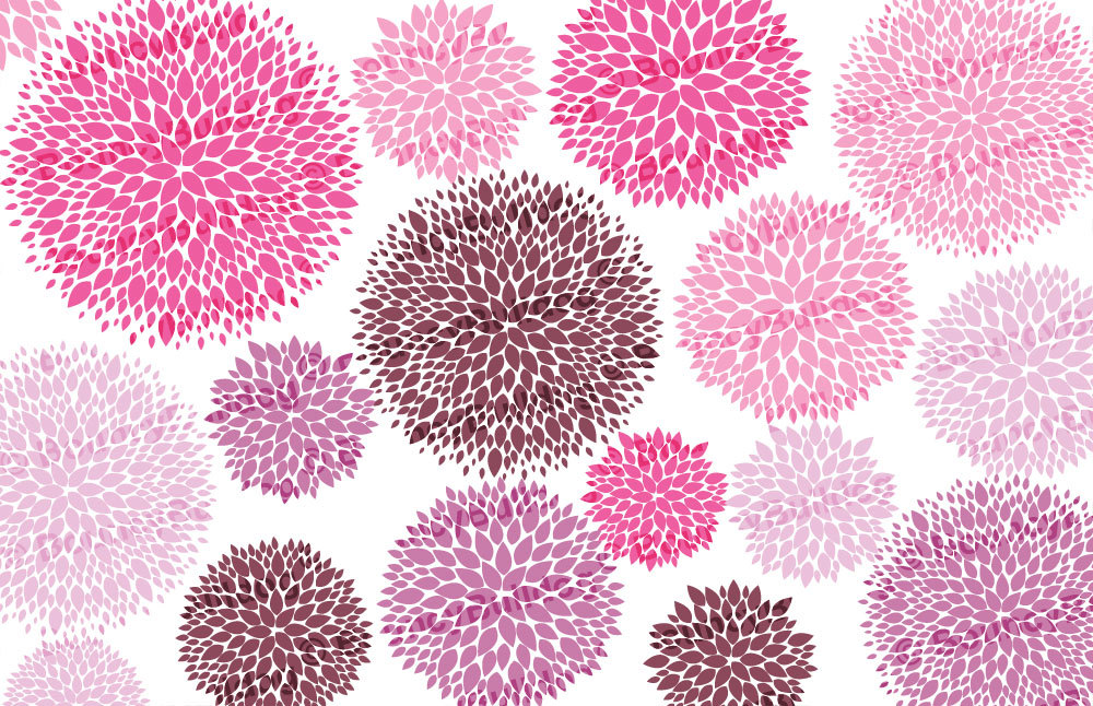 dahlia flower doodle png - Clip Art Library