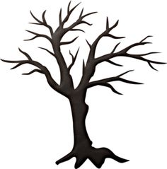 spooky tree silhouette png - Clip Art Library