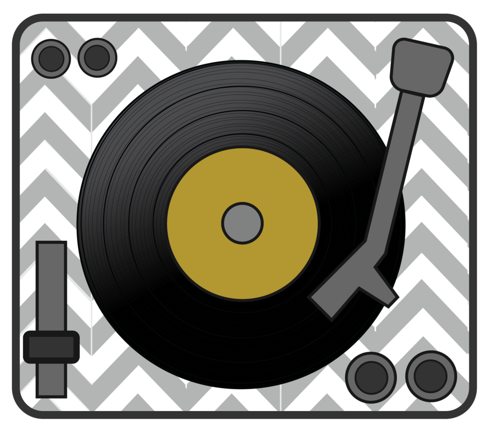 Record player clip art 