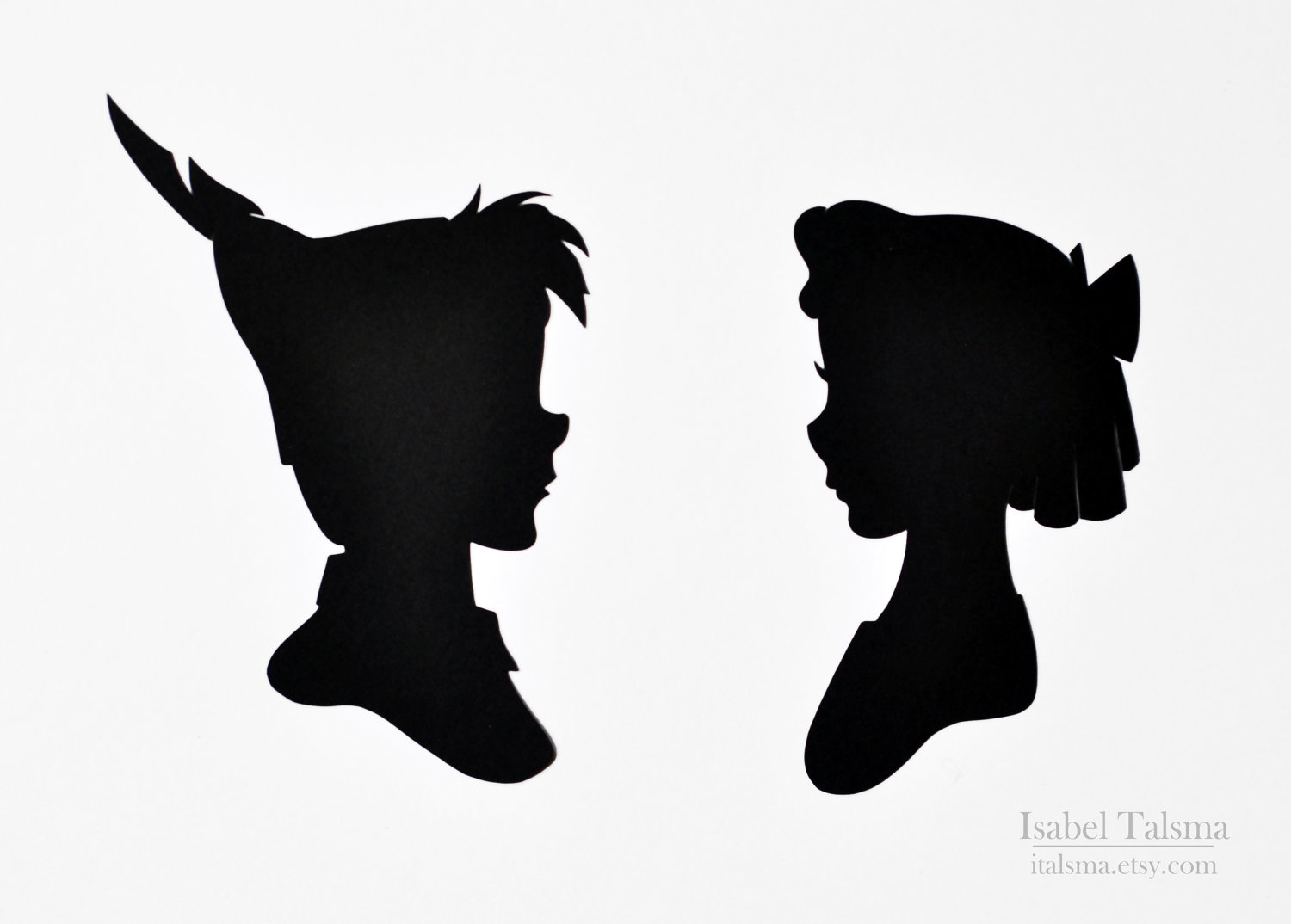 disney couple silhouettes