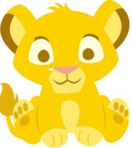 Baby lion king clipart 
