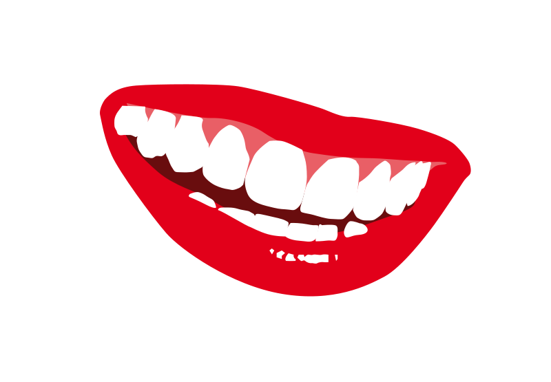 Smile With Teeth Clipart 