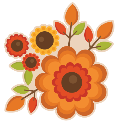 Autumn Flowers Clip Art – Clipart Free Download 