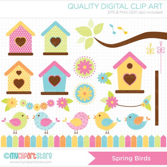 Free Spring Birds Cliparts, Download Free Spring Birds Cliparts png ...