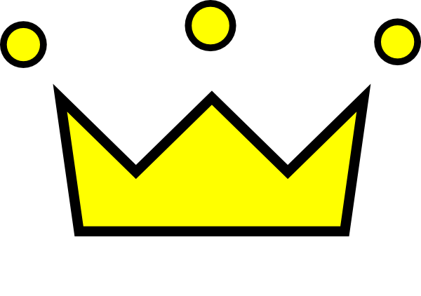 King Crown Clip Art Black And White 