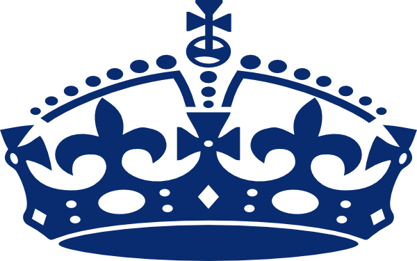 King Crown Blue Clipart Free Clipart Image 