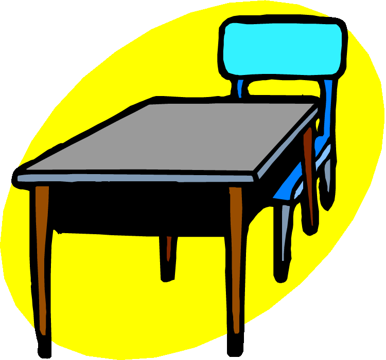 clean off table clip art