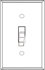 Clipart light switch 
