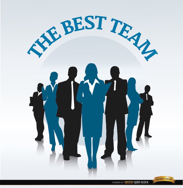 Business Teamwork Clipart