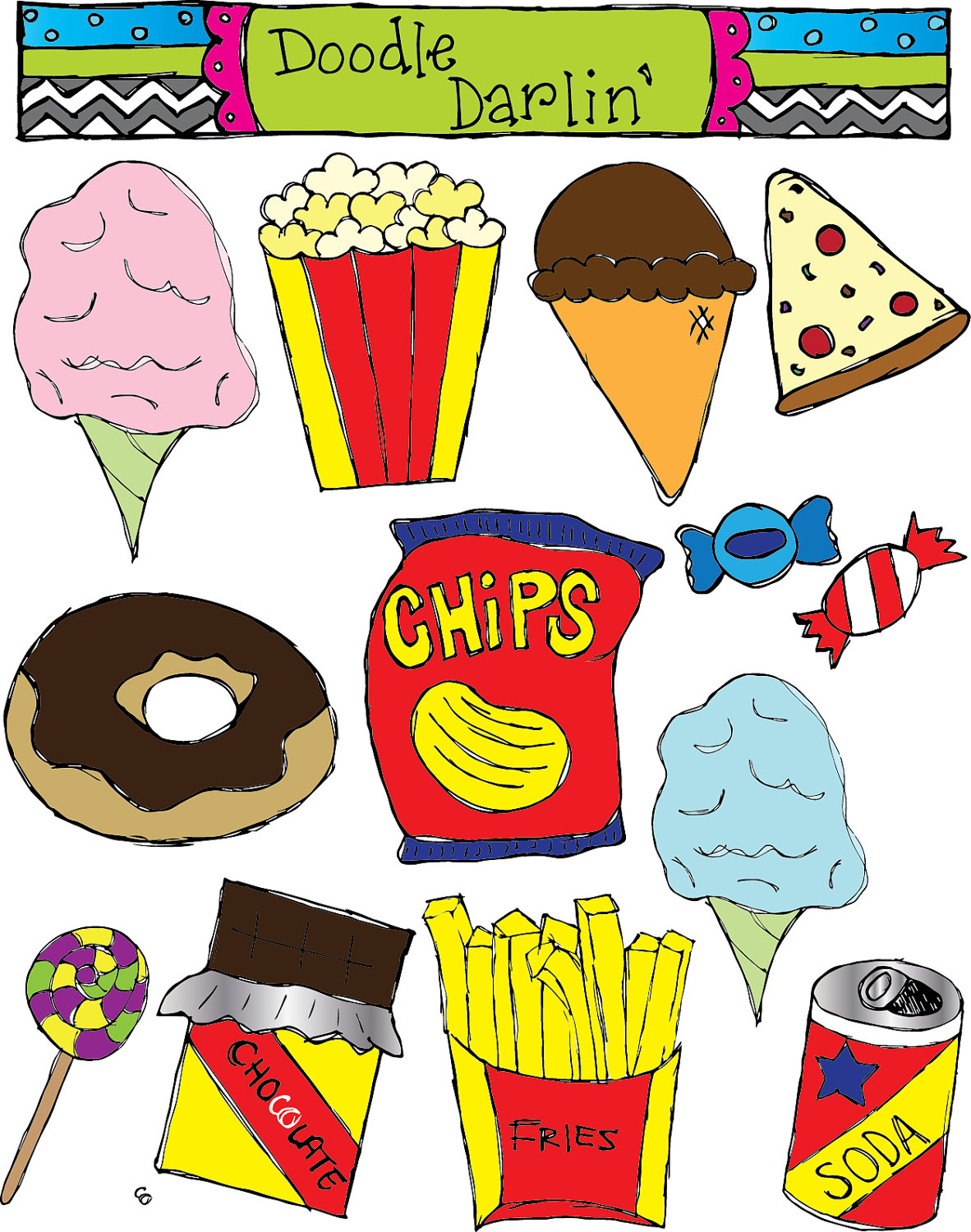 Free Junk Food Cliparts, Download Free Junk Food Cliparts png images, Free  ClipArts on Clipart Library