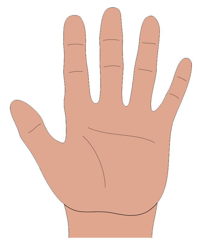 hand cartoon