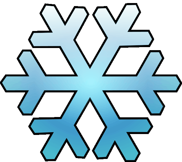 Snow Flakes Clipart 