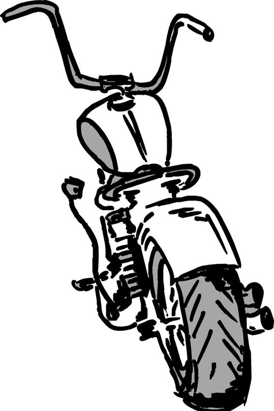 HD wallpaper: bike, art, motorcycle, drawn, harley, davidson, drawing,  transportation | Wallpaper Flare