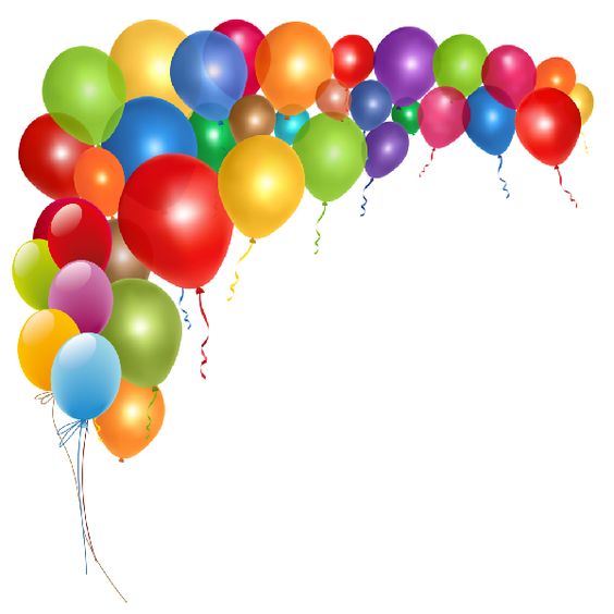 Birthday Balloons Clipart: Free Download and Print | Clipart Library