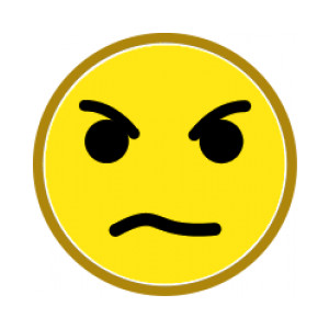 frustrated face clip art