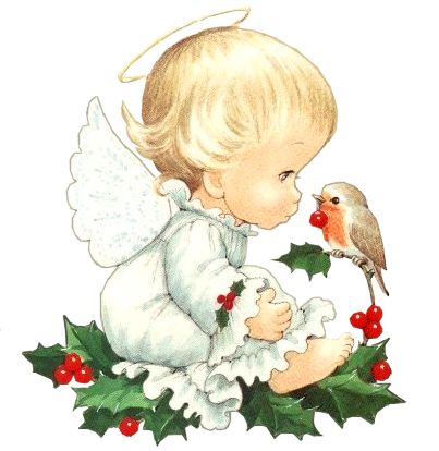vintage christmas angel clipart - Clip Art Library