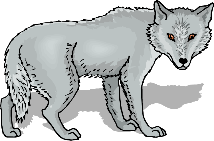 Wolf clip art 