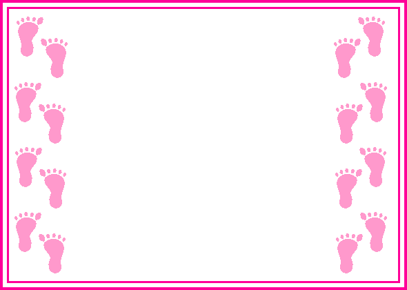 baby girl clip art borders and frames