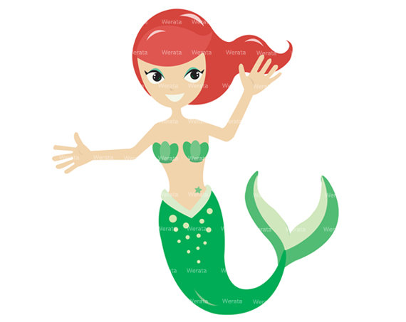 clipart mermaid 
