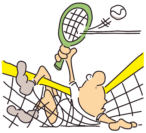 Funny sports clipart 