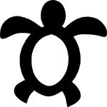 Hawaiian Turtle Cliparts