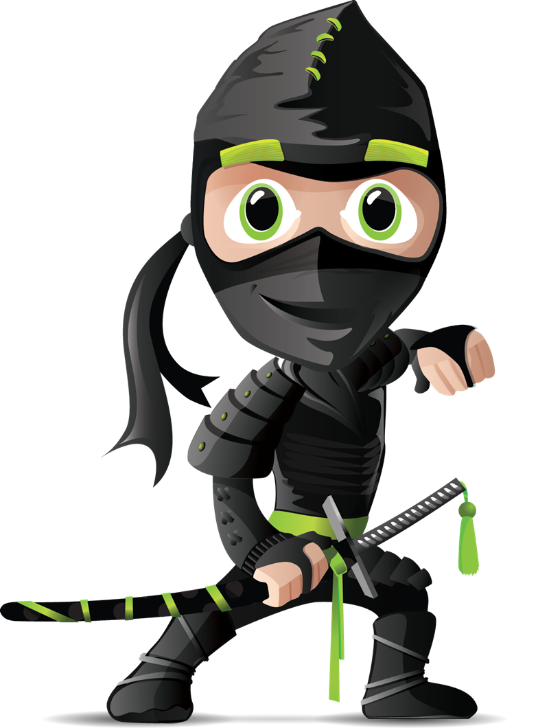 Ninja, Guerreiro, Desenho png transparente grátis