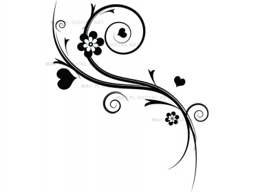 free floral flourish clipart images