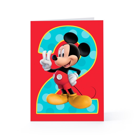 mickey mouse happy 2nd birthday