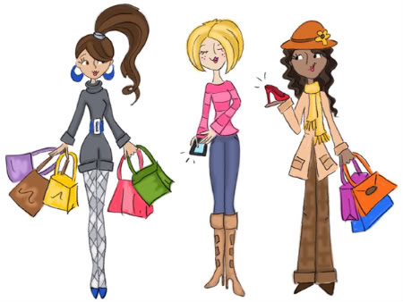 Free Shopping Girl Cliparts, Download Free Shopping Girl Cliparts png ...