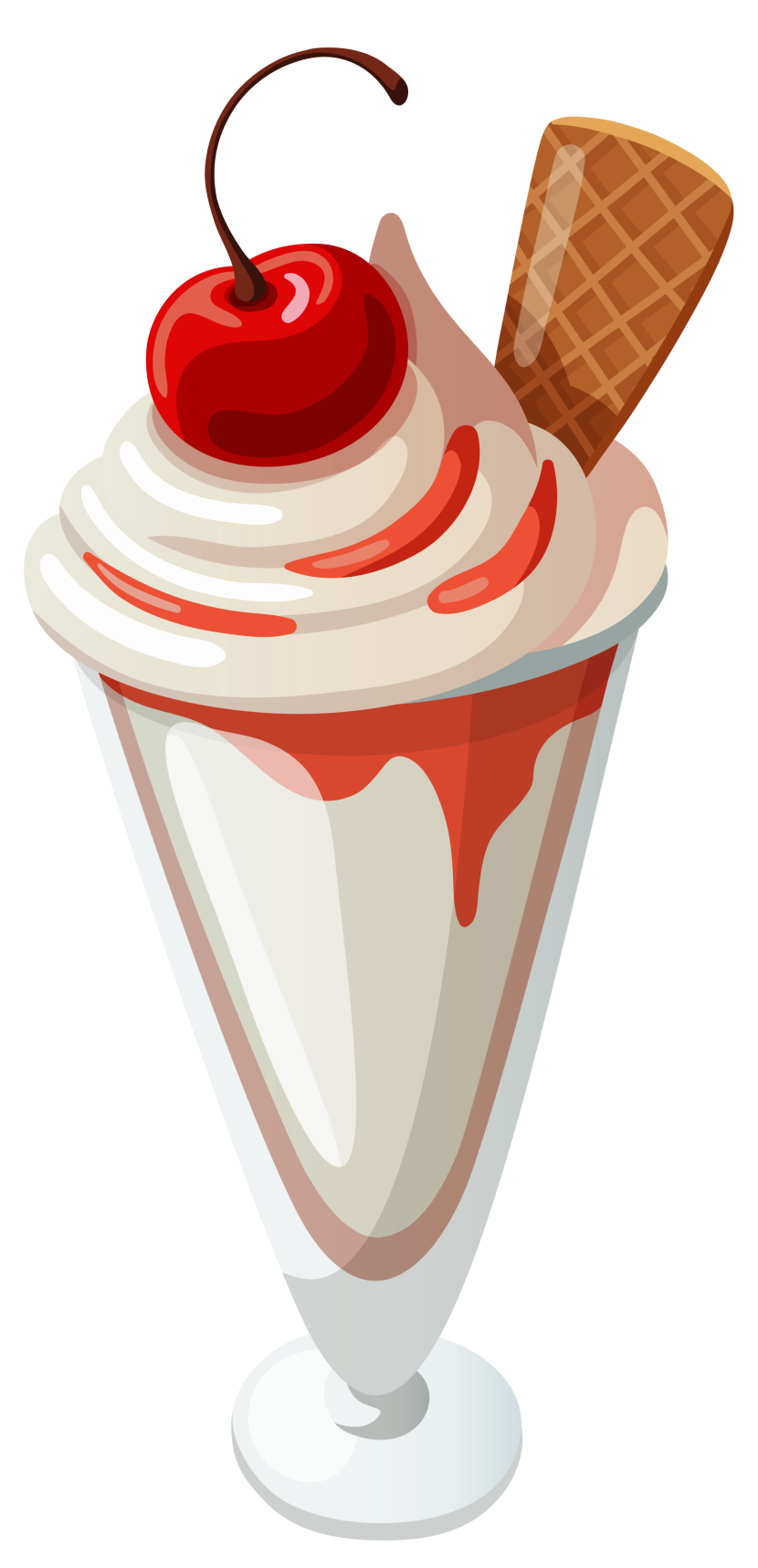 Ice cream sundae animated ice cream clipart 